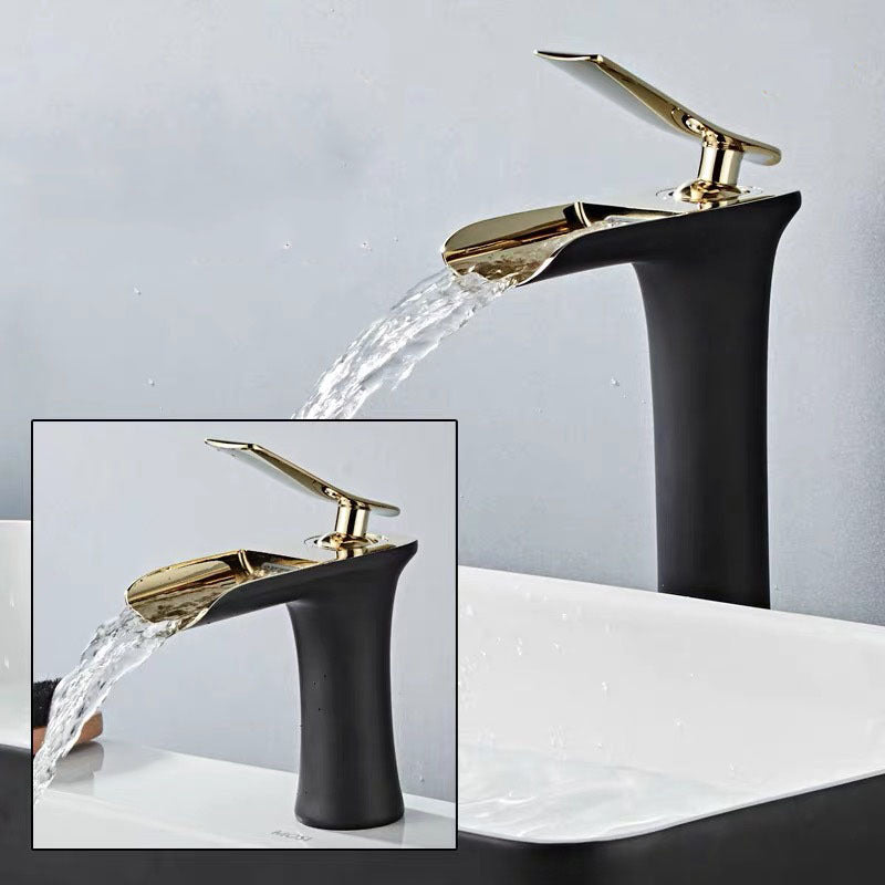 Robinet de salle de bain effet Cascade Luxueux (+Tuyau Offert) PLOMBEAU