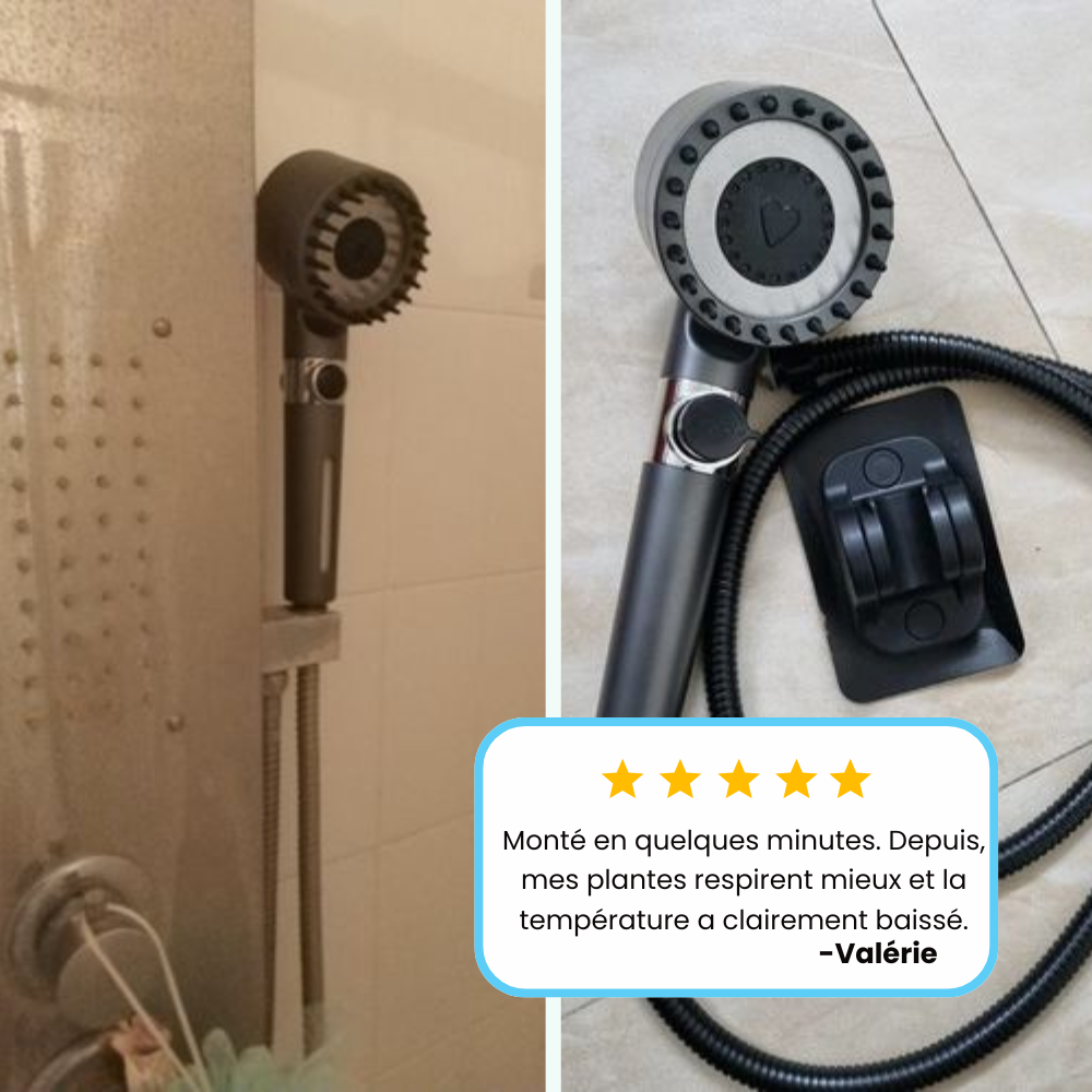 Pommeau de Douche Massant Économique PLOMBEAU