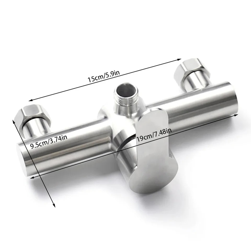 Mitigeur douche en acier inoxydable ROBINETO