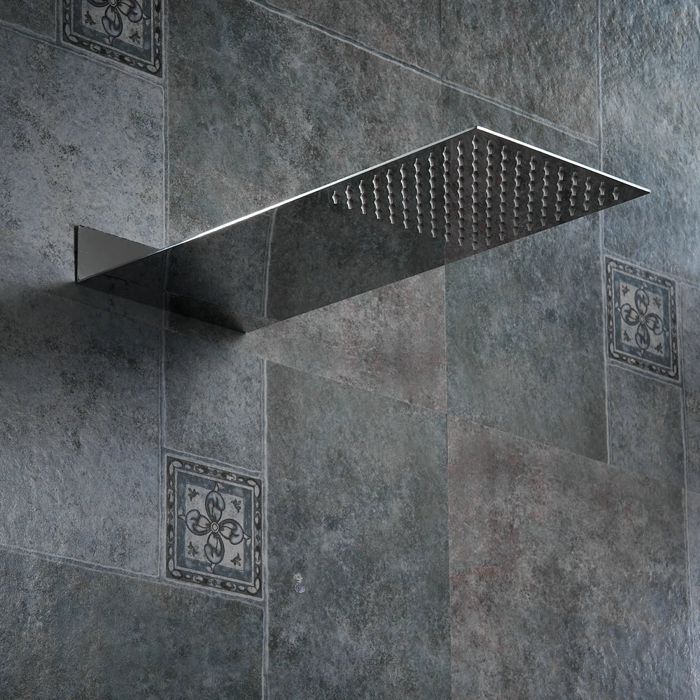 Tete de douche Pluie Design Argenté ROBINETO