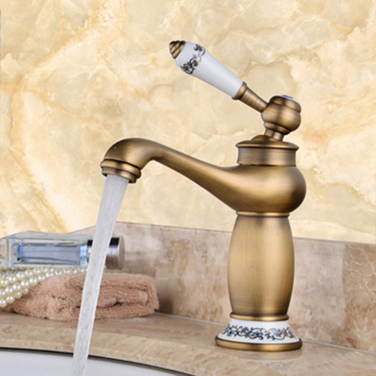 Robinet Salle de Bain Rétro en Laiton PLOMBEAU