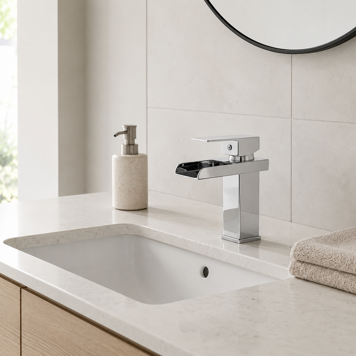 Robinet Cascade Pour Vasque