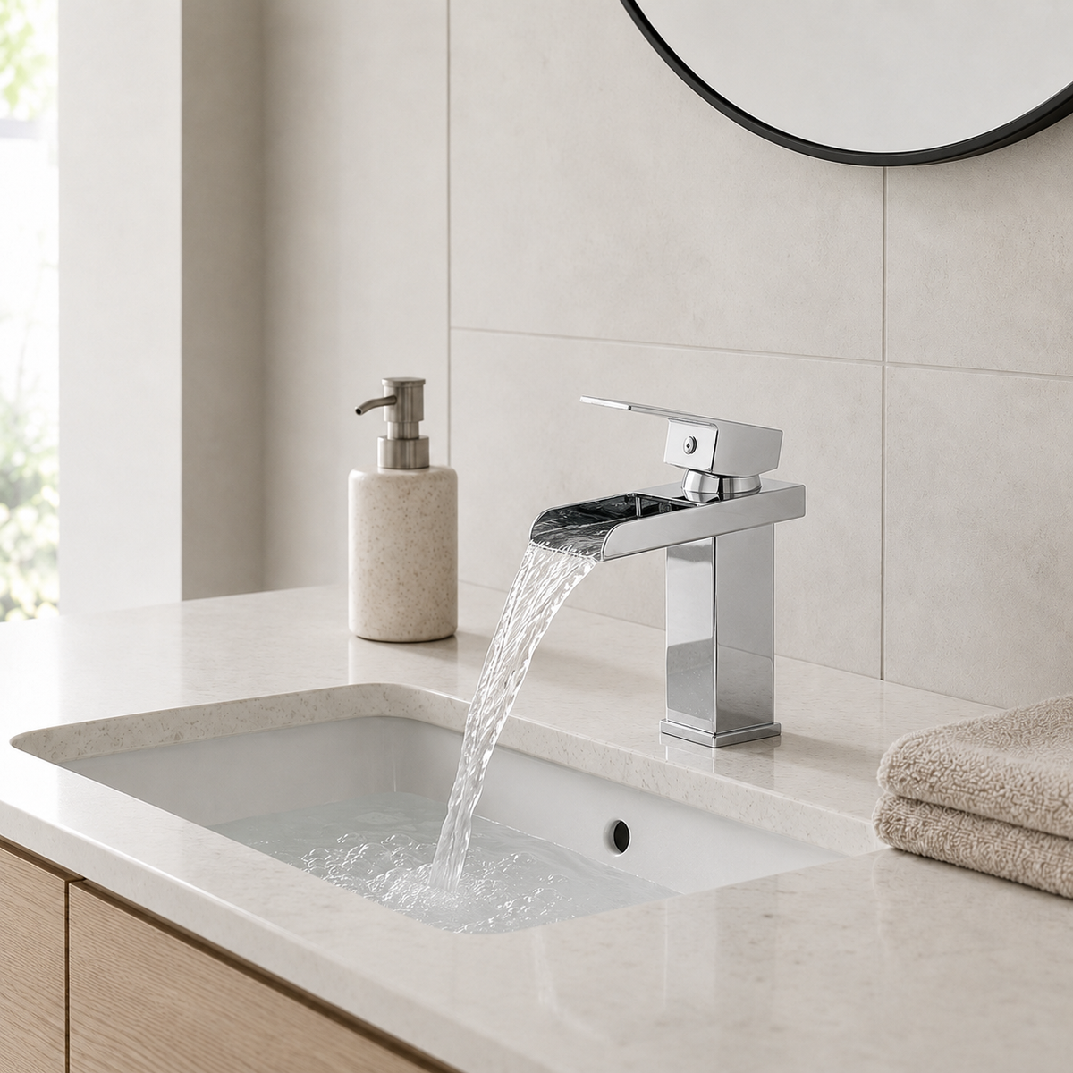Robinet Cascade Pour Vasque