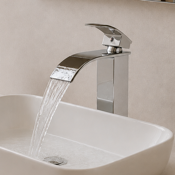 Robinet Cascade Haut Pour Vasque
