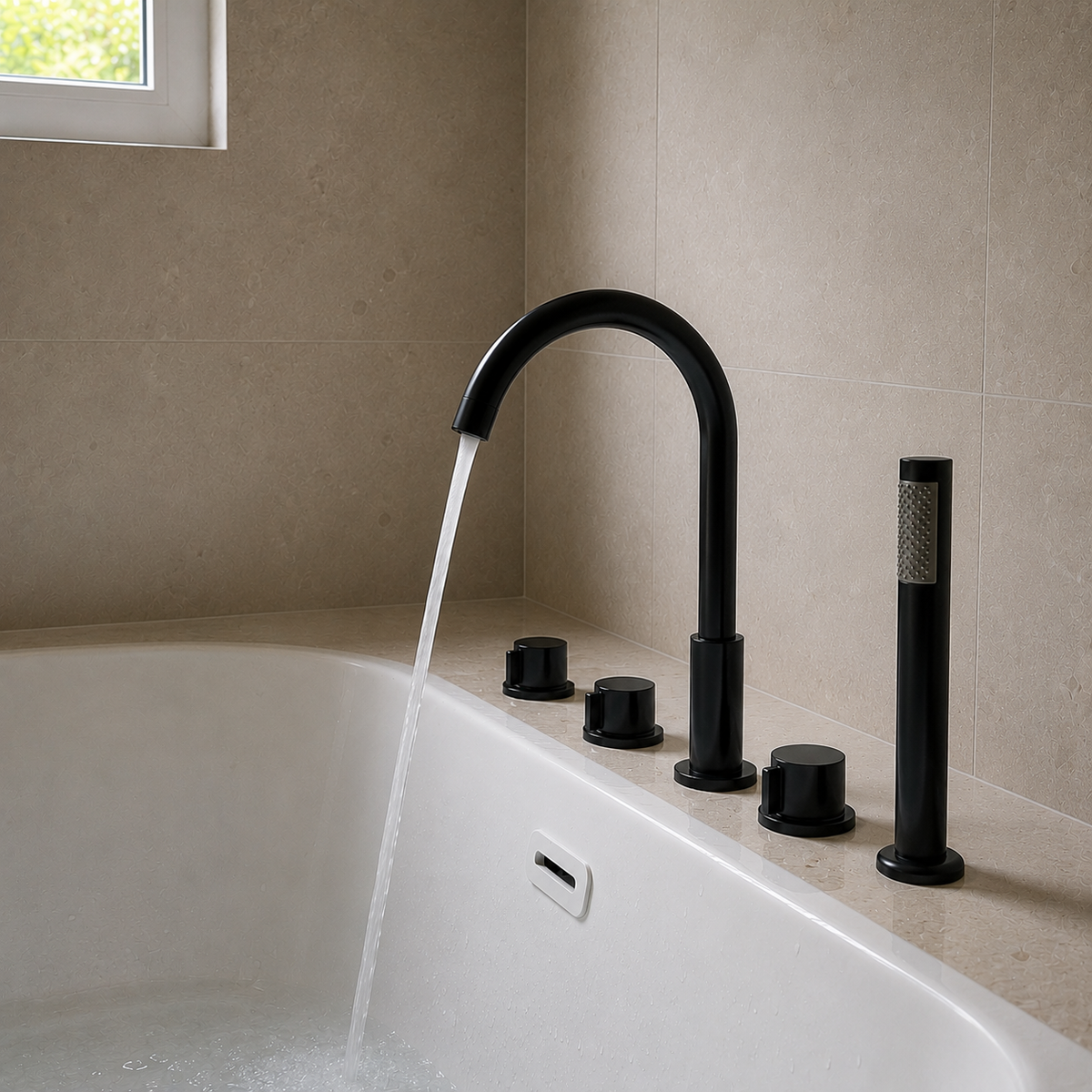 Robinet Baignoire 5 Trous