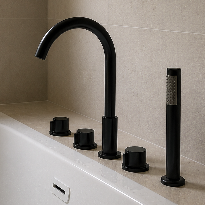 Robinet Baignoire 5 Trous
