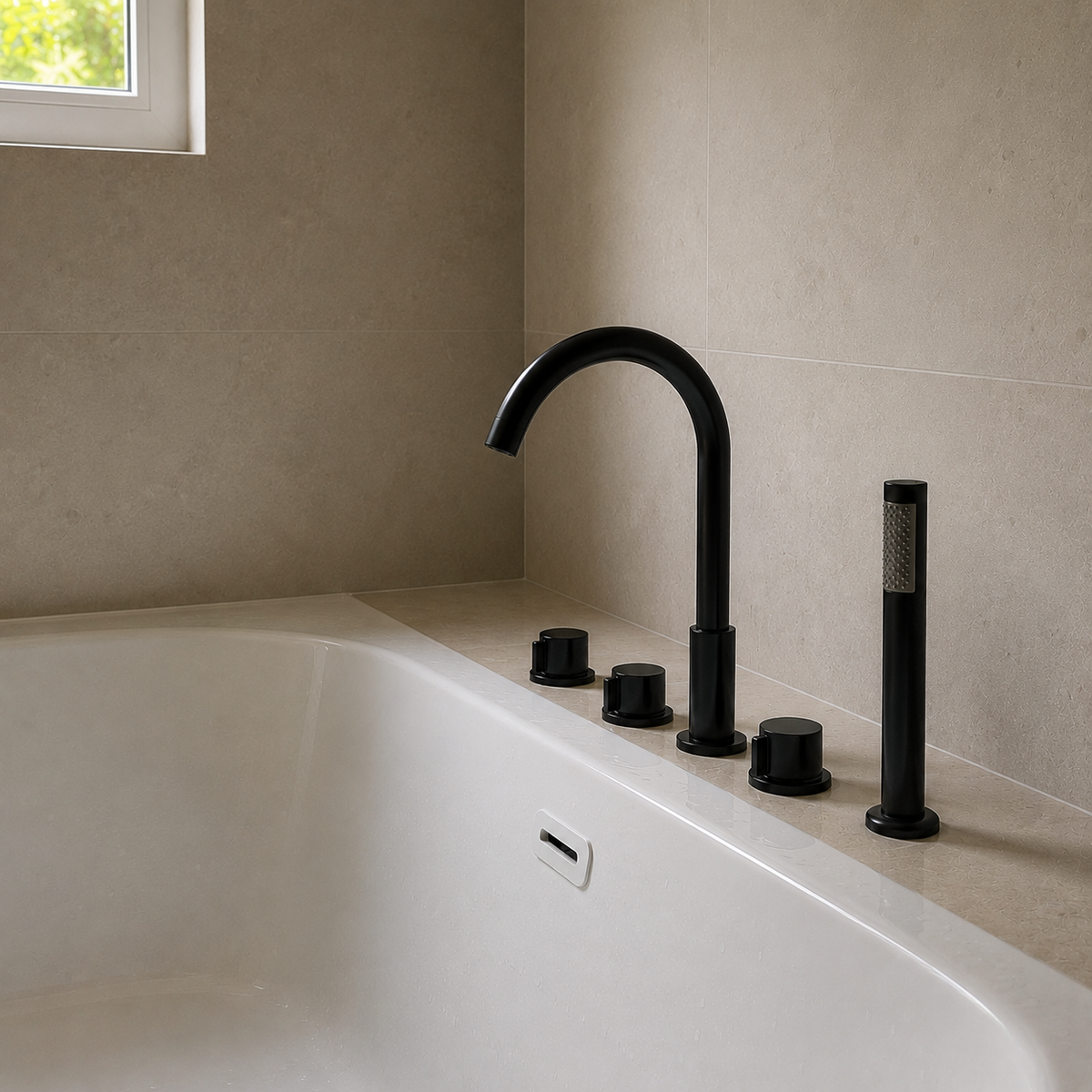 Robinet Baignoire 5 Trous