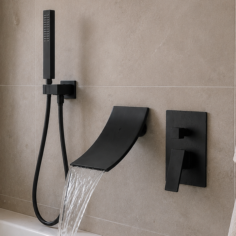 Robinet Baignoire Cascade Avec Douchette