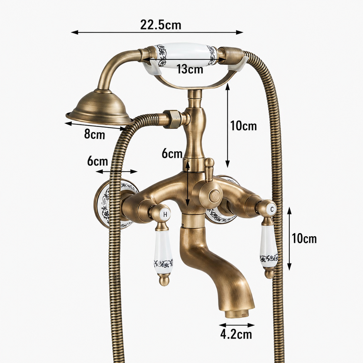 Robinet Baignoire Style Ancien