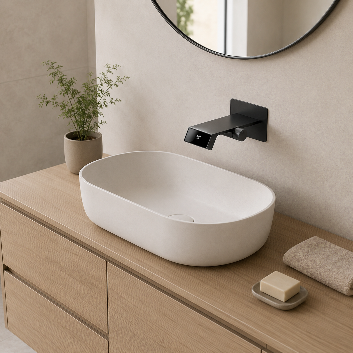 Robinet Monotrou Pour Lavabo