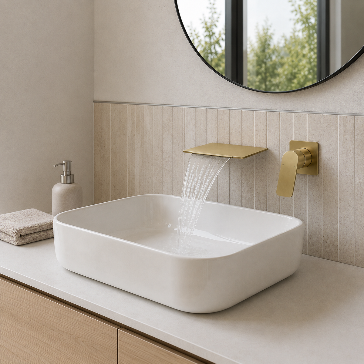 Robinet Lavabo Salle De Bain Cascade