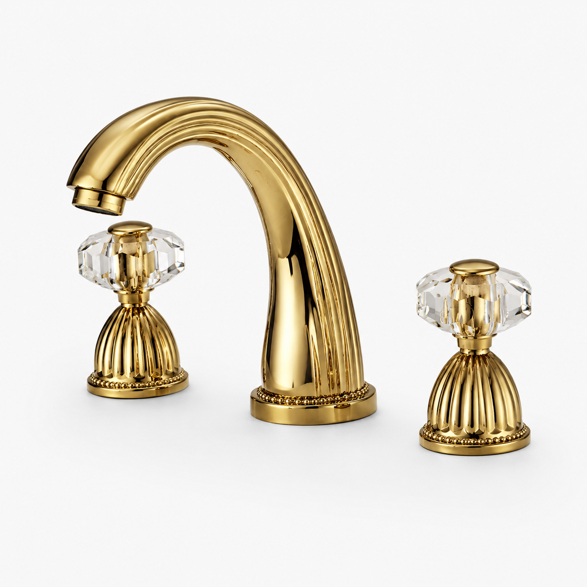 Robinet Lavabo 3 trous Retro