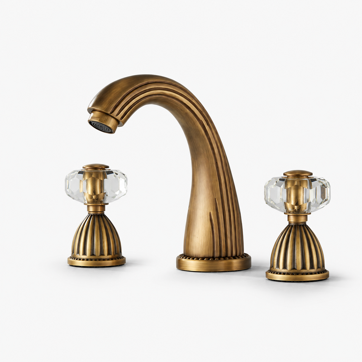 Robinet Lavabo 3 trous Retro