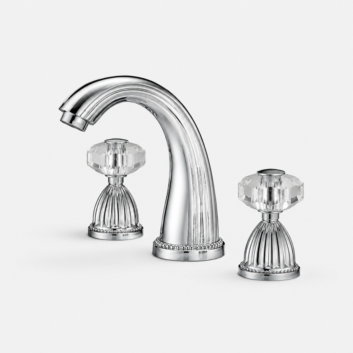 Robinet Lavabo 3 trous Retro