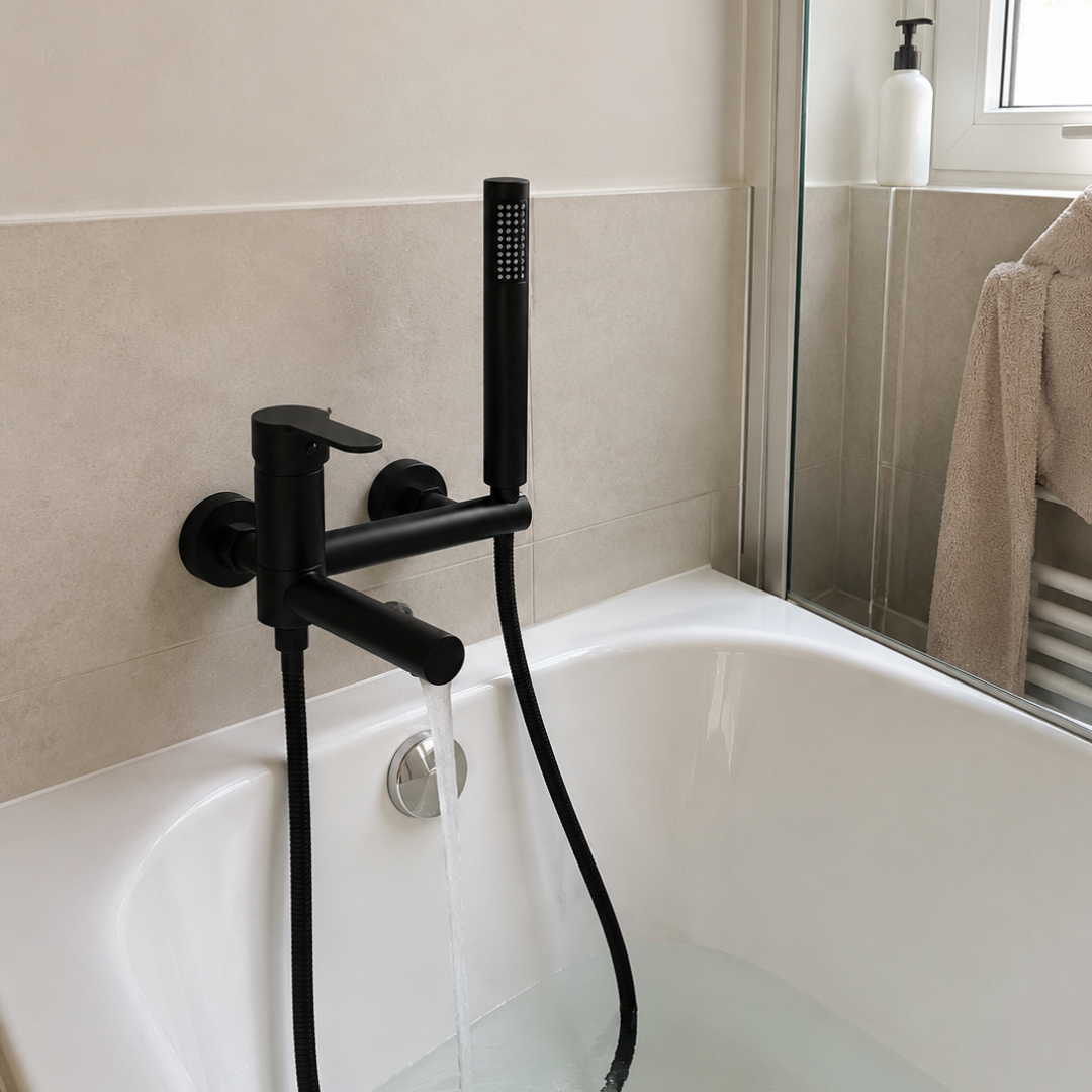 Robinet Baignoire Mural Avec Douchette