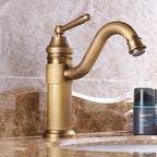 Robinet Bronze Lavabo - Mitigeur Vintage