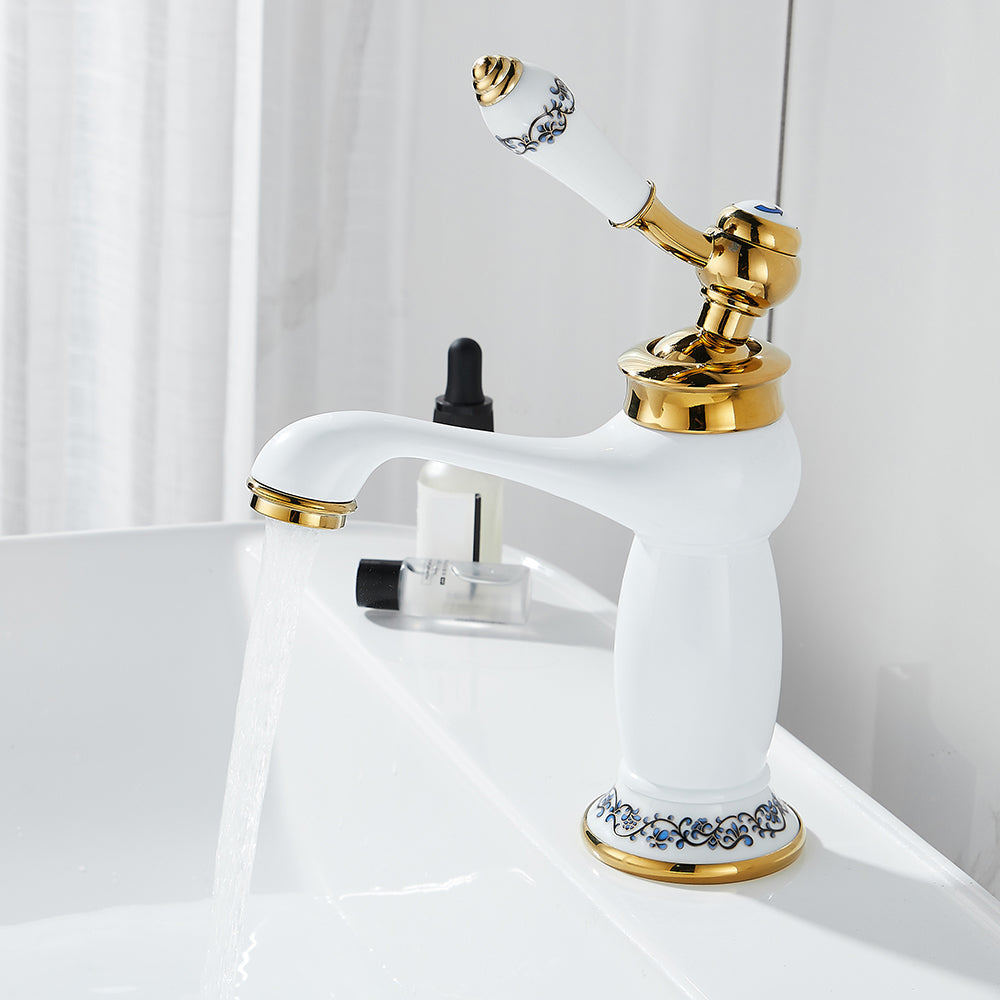 Robinet Salle de Bain Rétro en Laiton PLOMBEAU