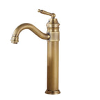 Robinet Bronze Lavabo - Mitigeur Vintage