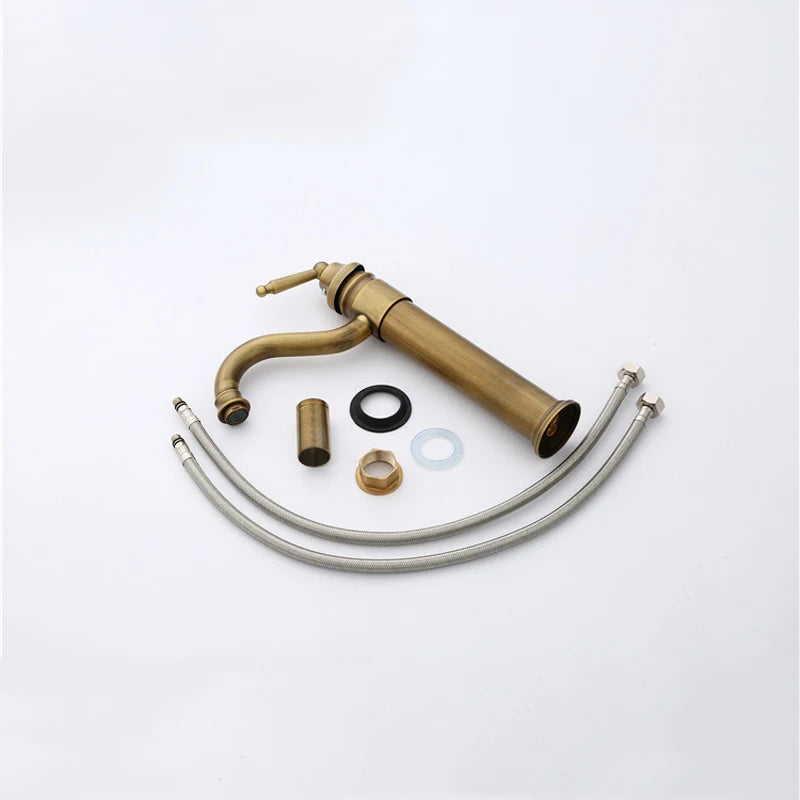 Robinet Bronze Lavabo - Mitigeur Vintage