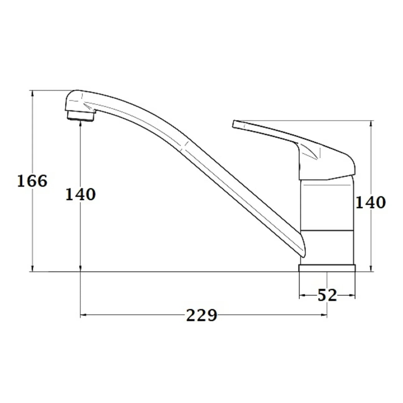 Mitigeur Évier Orientable Design