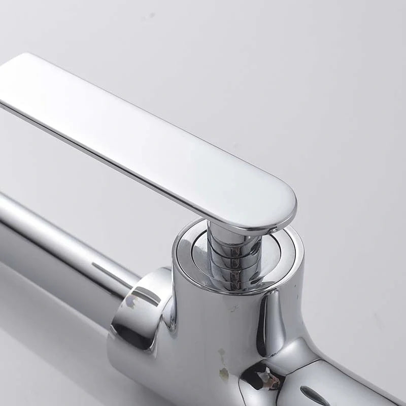 Mitigeur de cuisine avec levier ergonomique