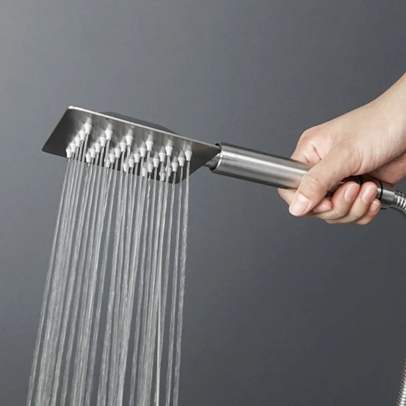 Douchette Anti-Calcaire Haute Pression Chrome ROBINETO