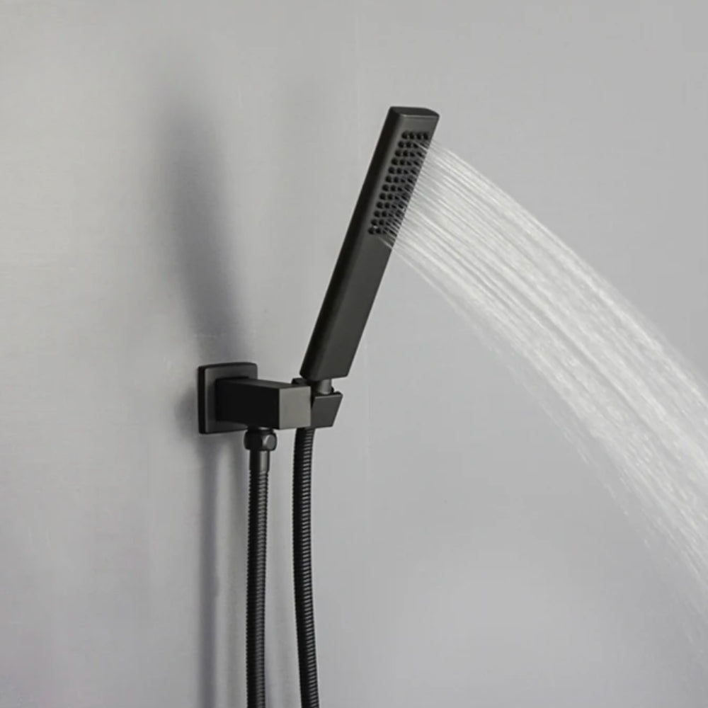 Pommeau de Douche Haute Pression Noir ROBINETO