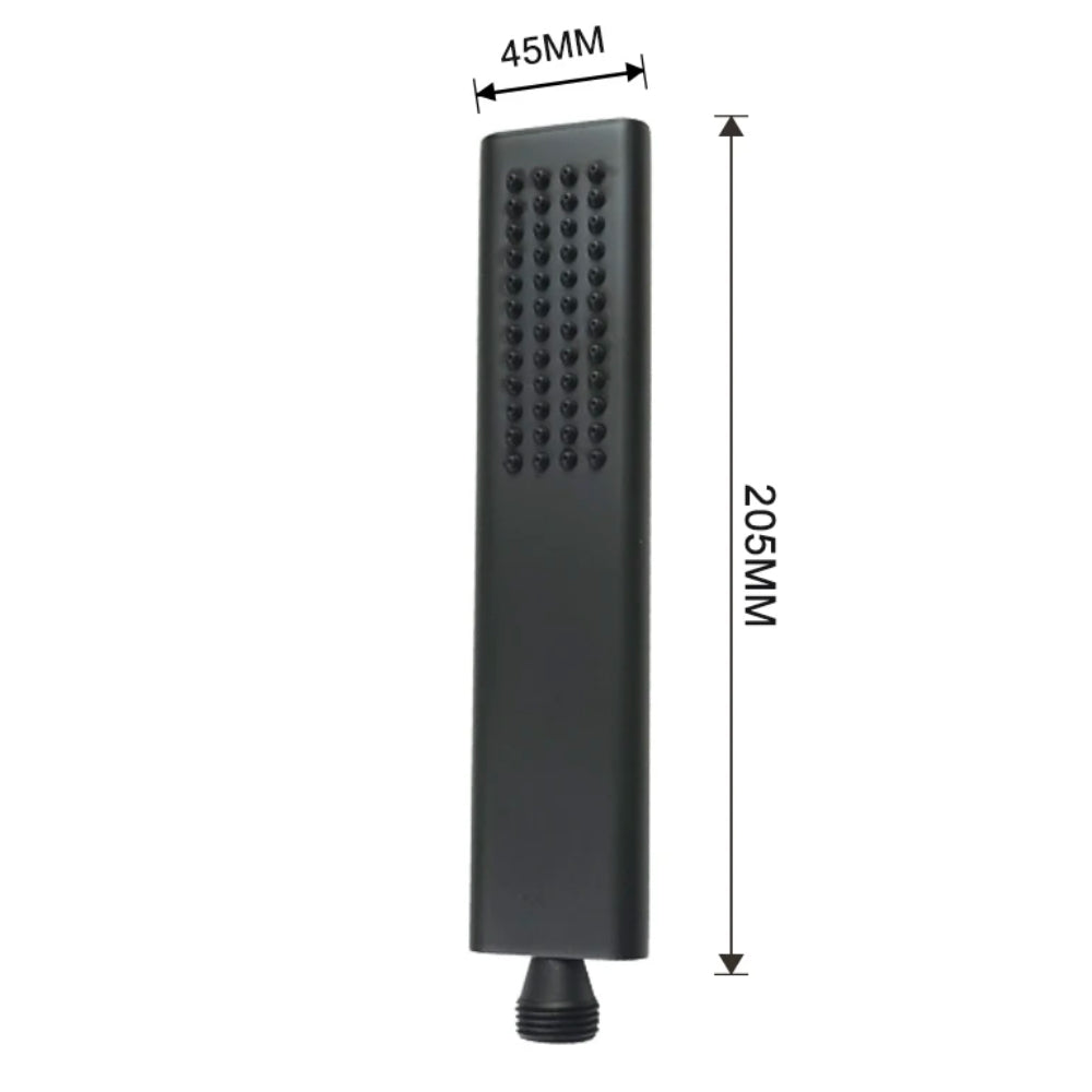 Pommeau de Douche Haute Pression Noir ROBINETO