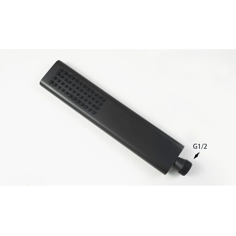 Pommeau de Douche Haute Pression Noir ROBINETO