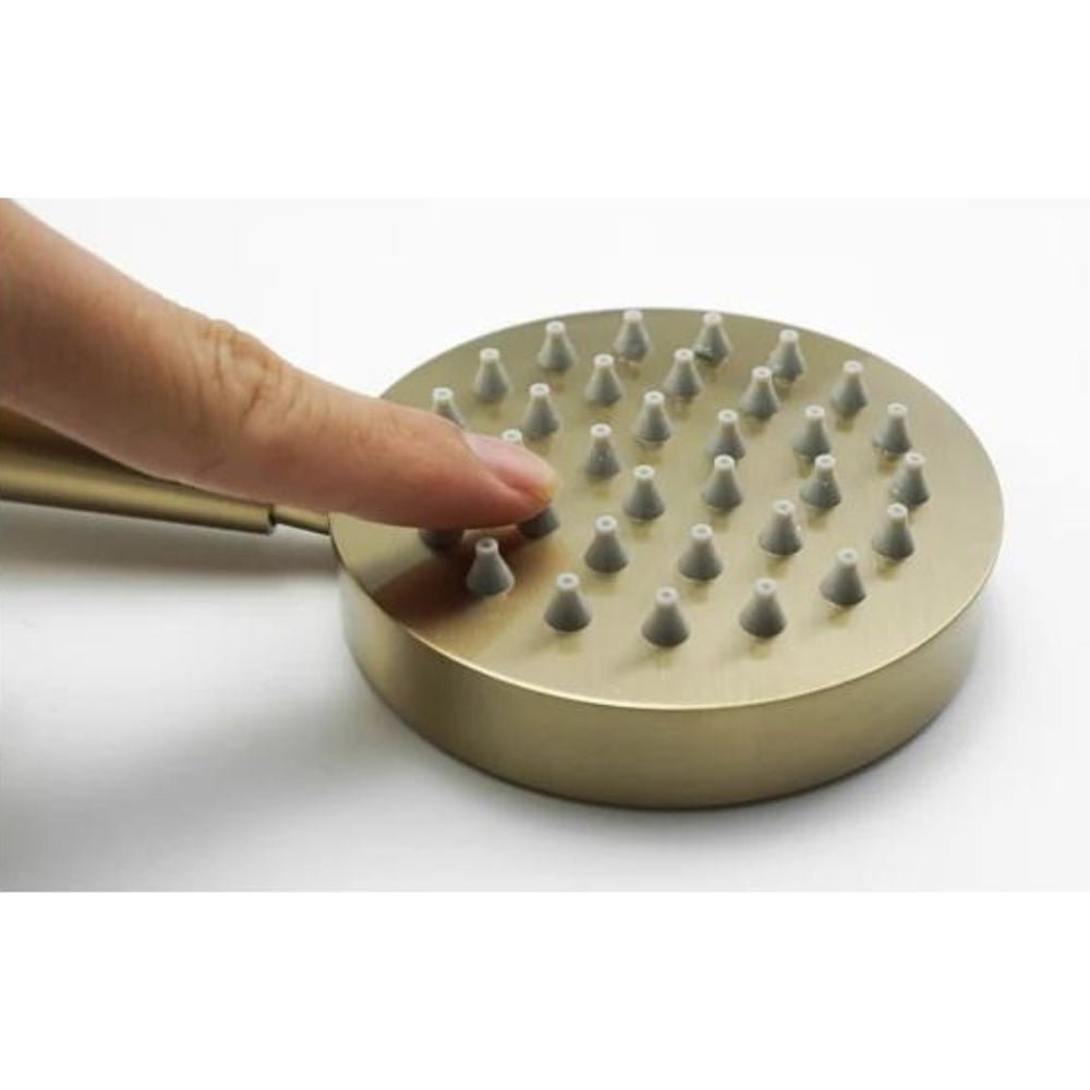 Pommeau de Douche Anti-calcaire Haute Pression Or ROBINETO