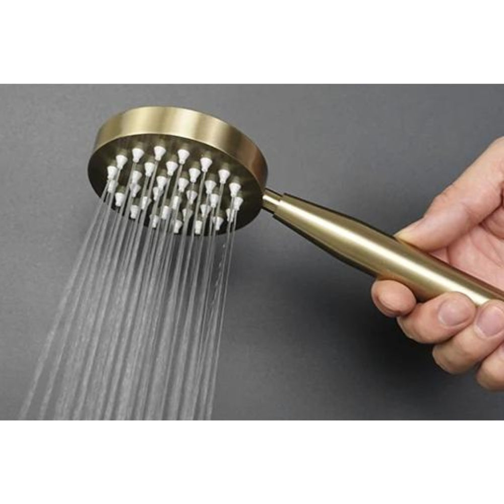 Pommeau de Douche Anti-calcaire Haute Pression Or ROBINETO