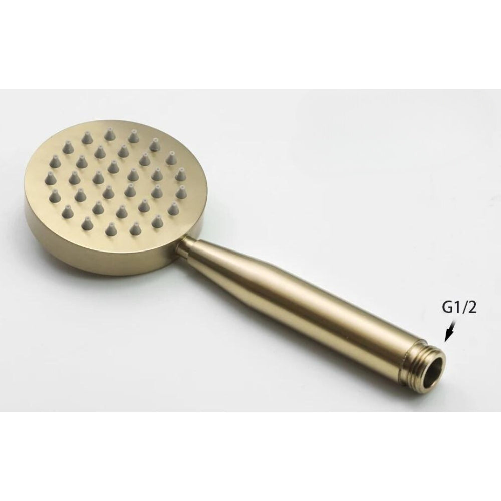 Pommeau de Douche Anti-calcaire Haute Pression Or ROBINETO