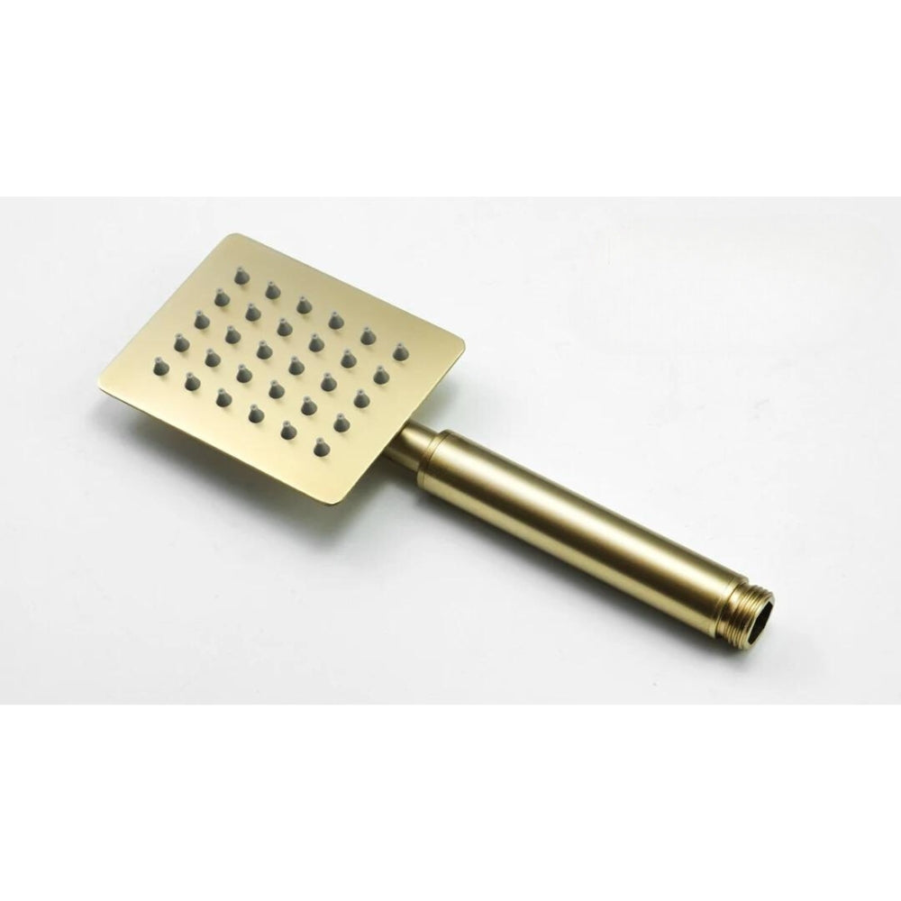 Pommeau de Douche Carré en Or ROBINETO