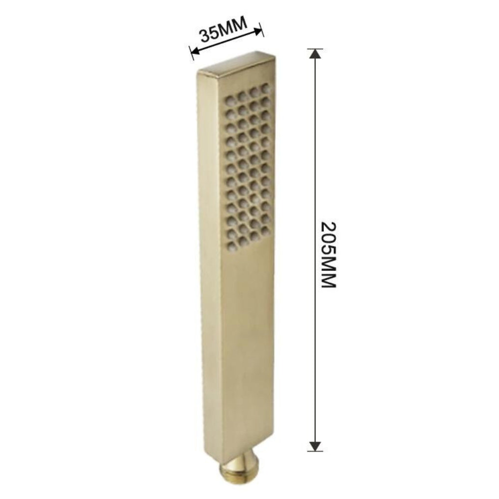 Pommeau de Douche Design Or