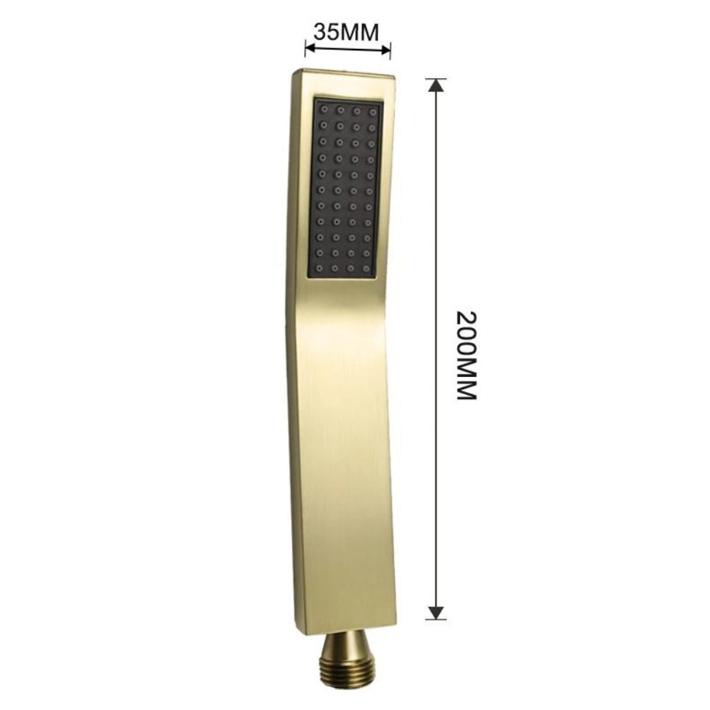 Pommeau de Douche Haute Pression Rectangulaire
