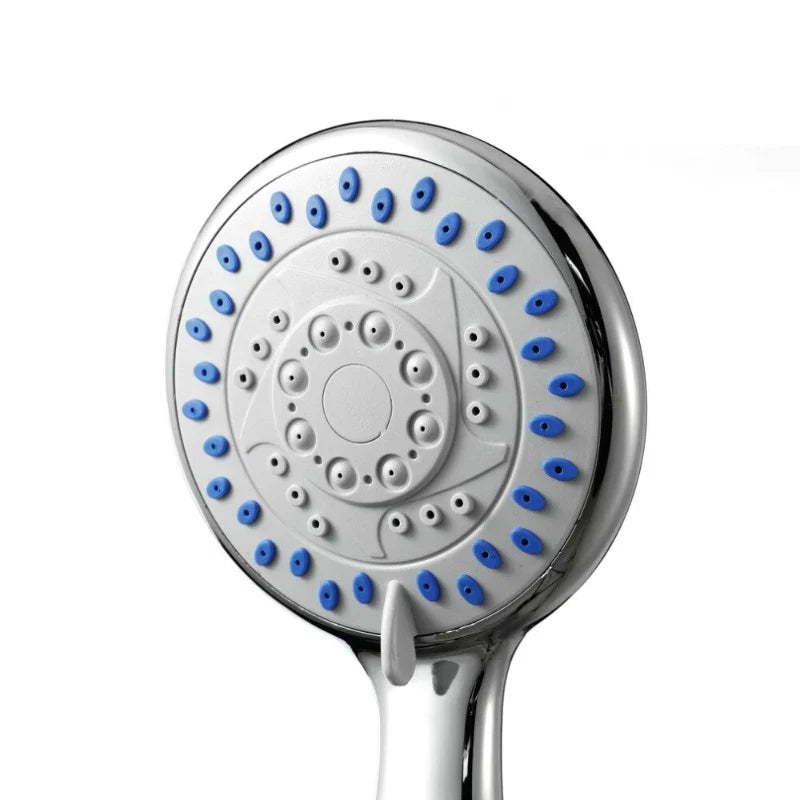 Pommeau de Douche anti calcaire Chrome 3 jets