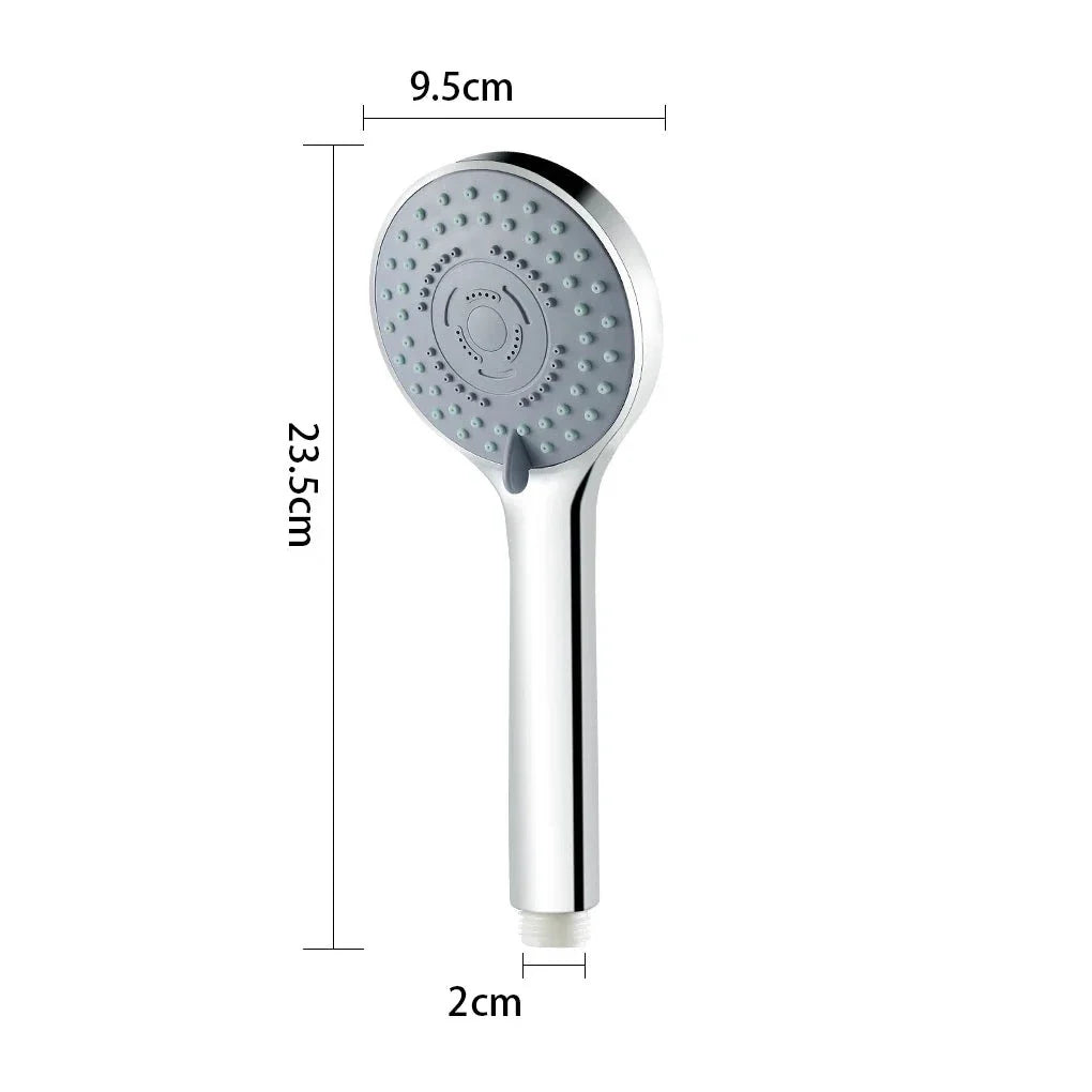Pommeau de douche Haute pression Inox 5 Jets ROBINETO