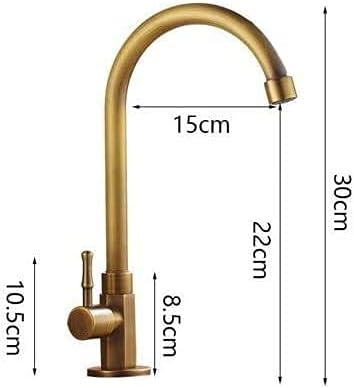 Robinet Cuisine en Bronze Antique