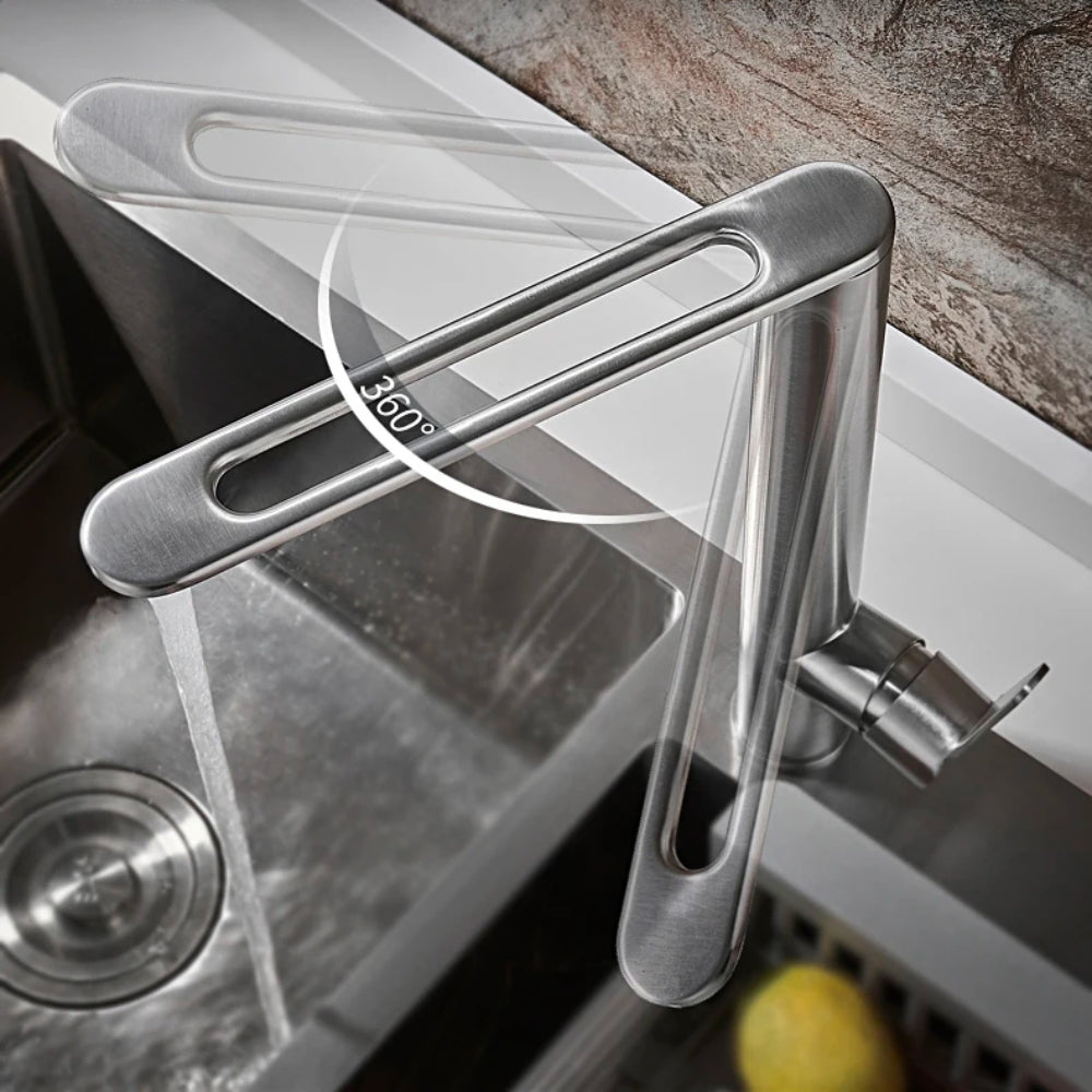 Robinet Cuisine en Inox Brossé