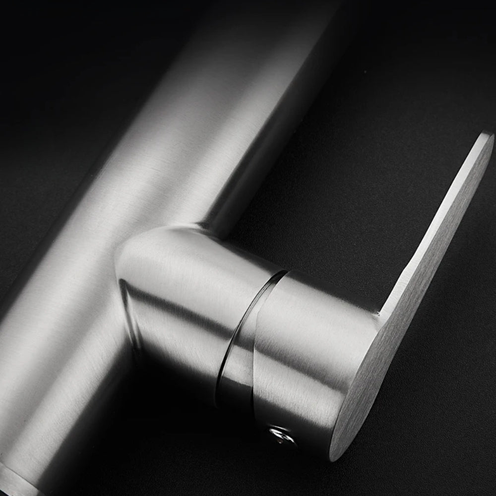 Robinet Cuisine en Inox Brossé