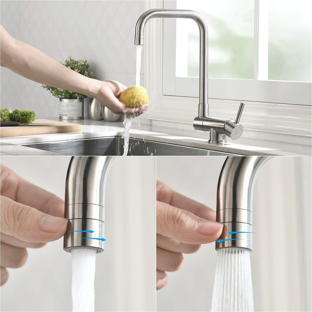 Robinet Cuisine Orientable à Rotation à 360°