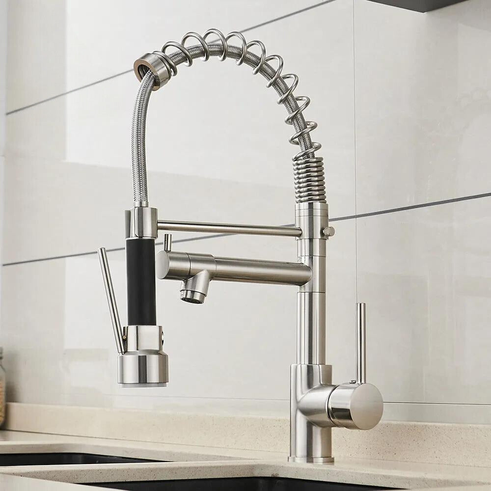 Robinet Cuisine Pivotant Douchette