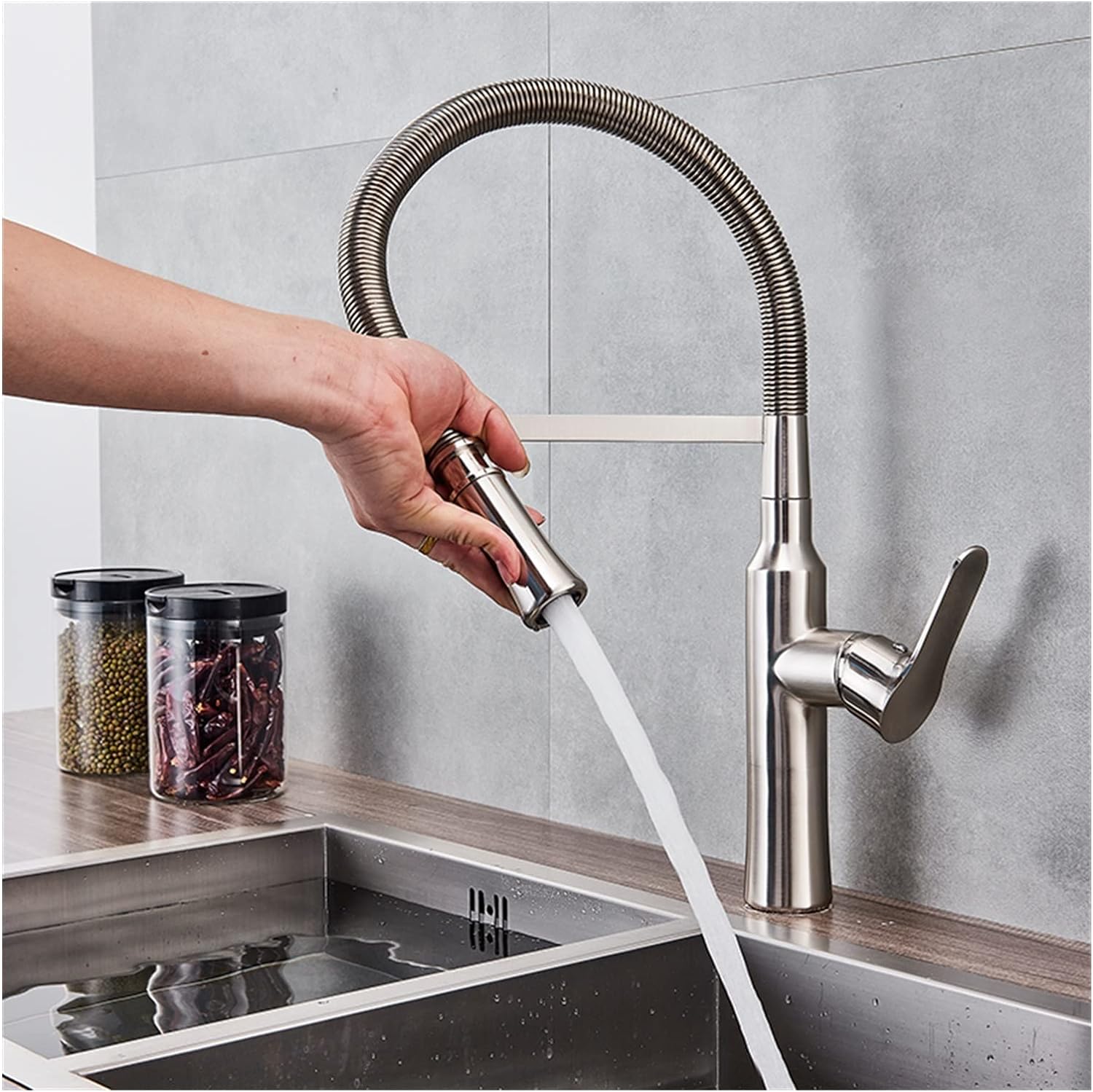 Robinet Cuisine Douchette Monotrou