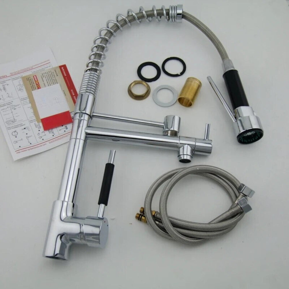 Robinet Cuisine Douchette Finition Chrome