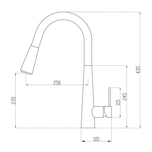 Robinet Cuisine Douchette Mitigeur
