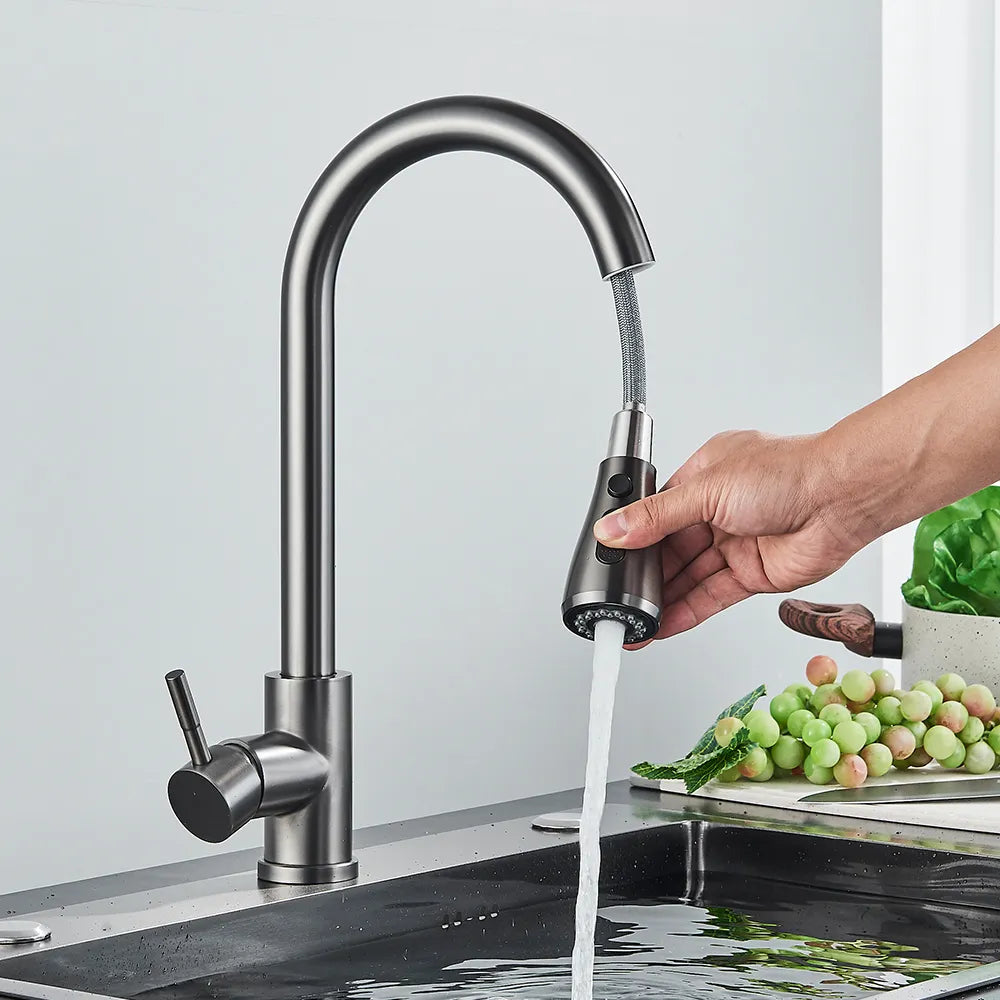 Robinet Cuisine Douchette Rotative