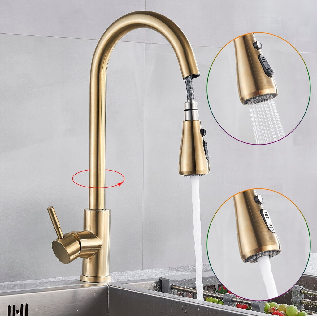 Robinet Cuisine Douchette Rotative