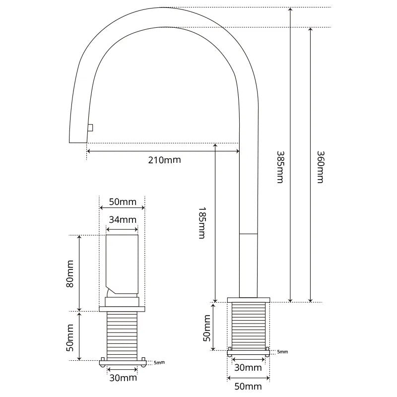 Douchette Robinet Cuisine Extensible