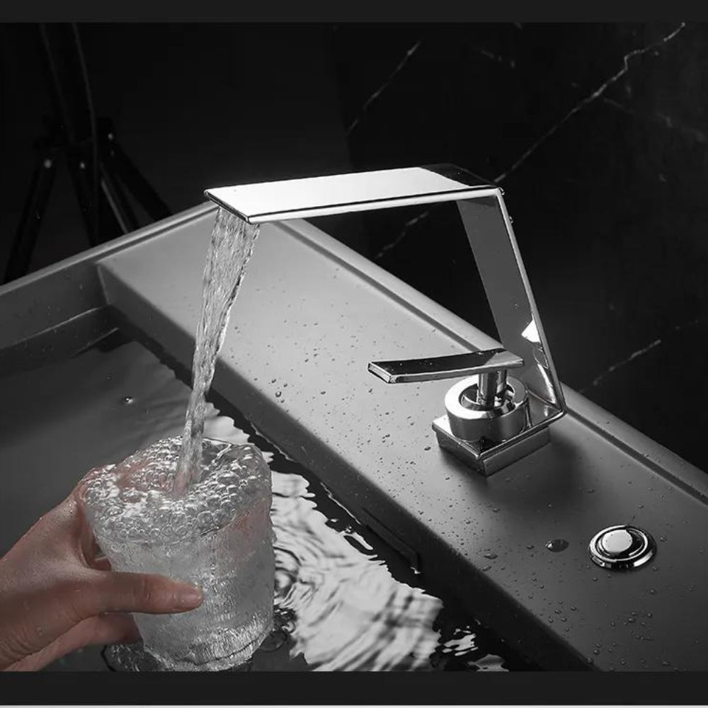 Robinet Mitigeur Salle de Bain - Onyx Chrome ROBINETO