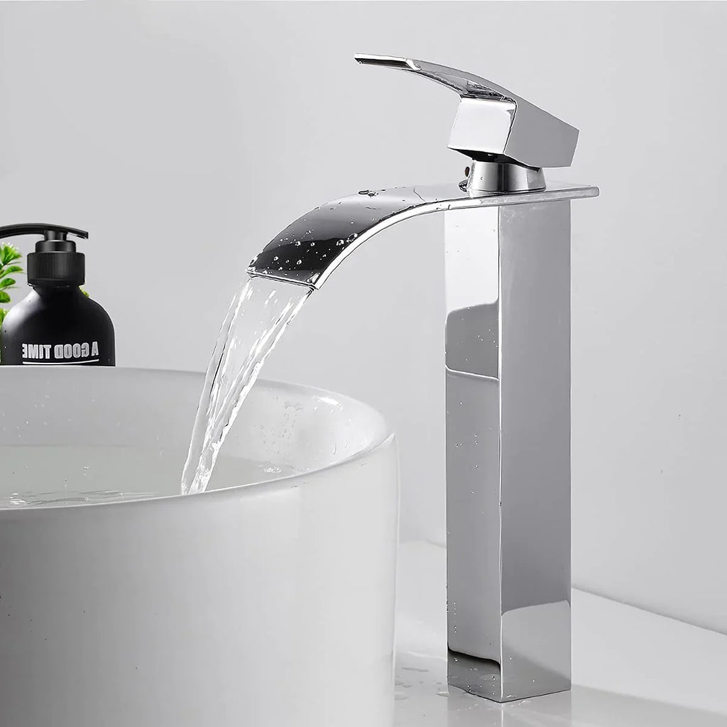 Robinet Mitigeur Vasque - Cascade Élégante ROBINETO